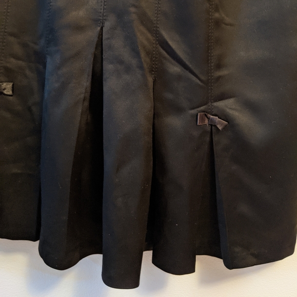 Black, shiny Zara shift dress size 10 - Picture 5 of 6